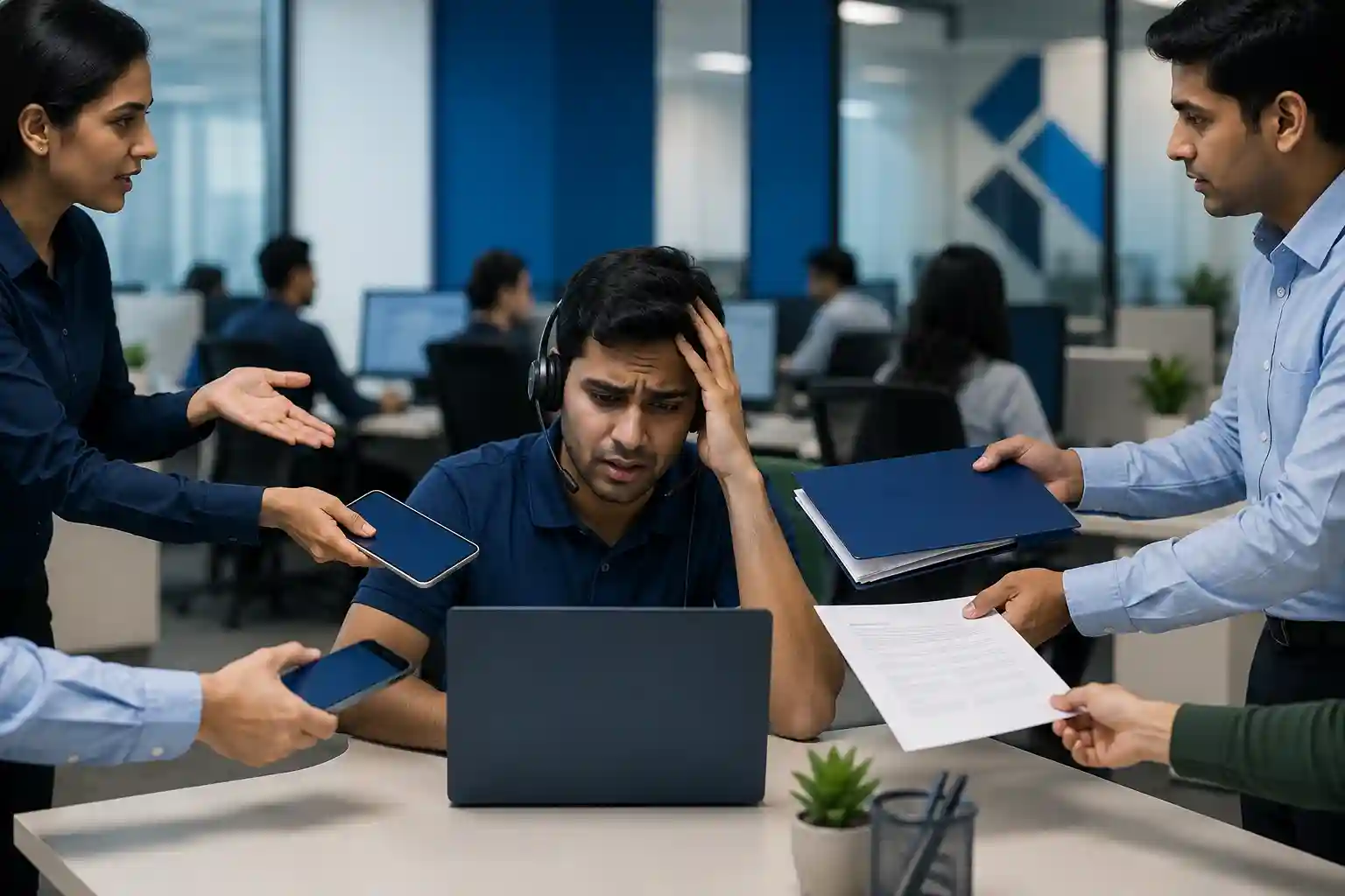 Overwhelmed Help Desk
