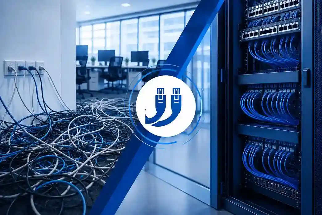 Poor Office Cabling