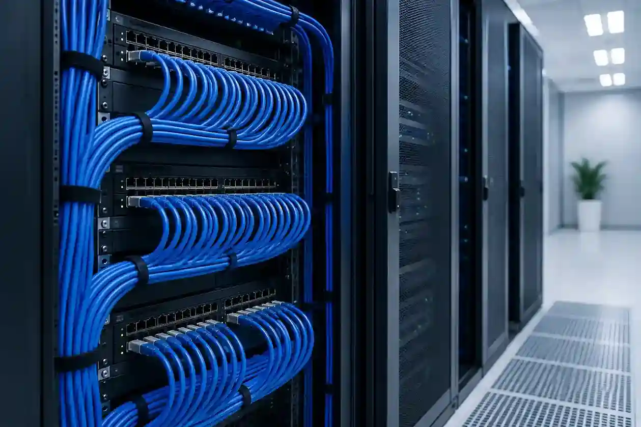 Organized Cabling For Server Rooms